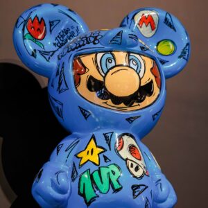 Budii - Mario level up Pintado ao vivo CCXP 2024