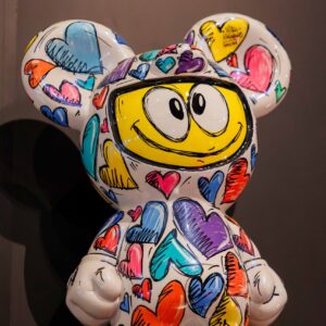 Budii - Valentines Day Pintado ao vivo no Salon des Indépendants - Paris 2024