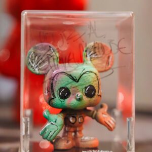 Funko Pop Mickey Custom - Assinado pelo próprio mickey no Magic Kingdom