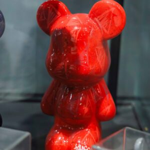 Toy bear red