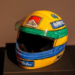 Capacete Ayrton Senna (Indisponível)