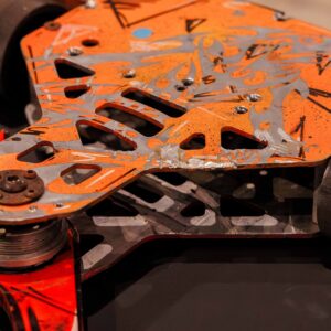 Robô Chibata Laranja Rato Borrachudo Original