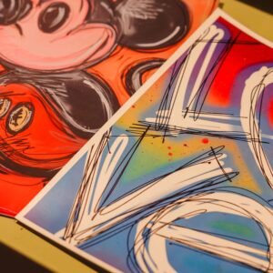 Prints love ou famous mouse (unidade)